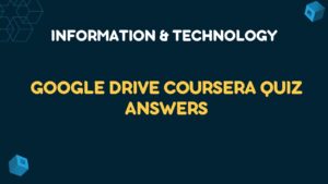 Google Drive Coursera Quiz Answers