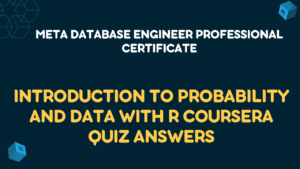 Introduction to Probability and Data with R Coursera Quiz Answers